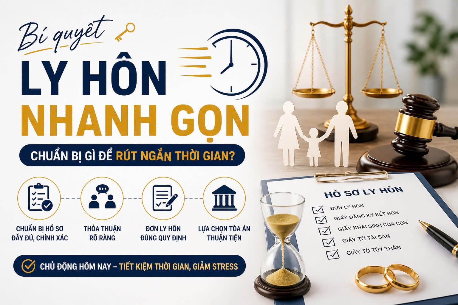 Bí quyết ly hôn nhanh gọn