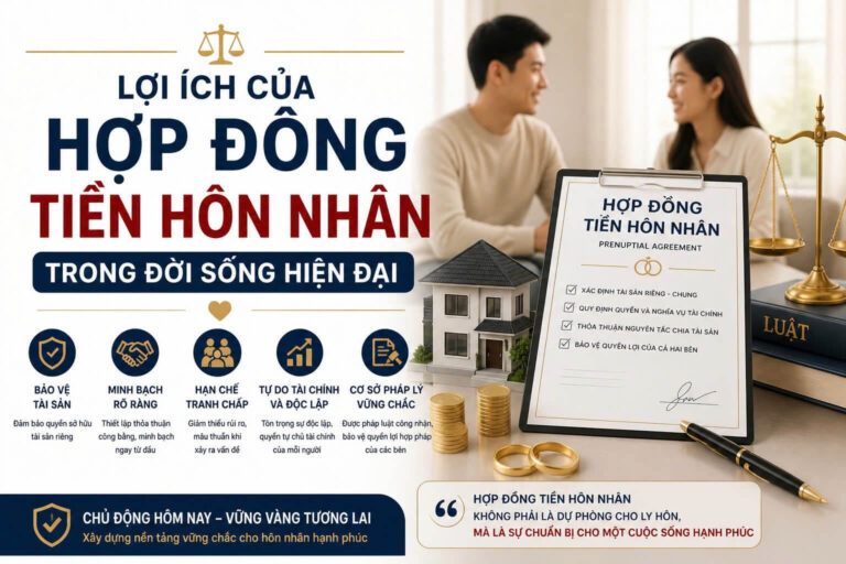 Lợi ích của hợp đồng tiền hôn nhân trong đời sống hiện đại