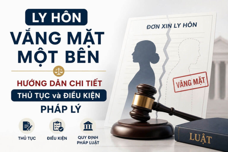Ly Hôn Vắng Mặt Một Bên Hướng Dẫn Chi Tiết Thủ Tục và Điều Kiện Pháp Lý