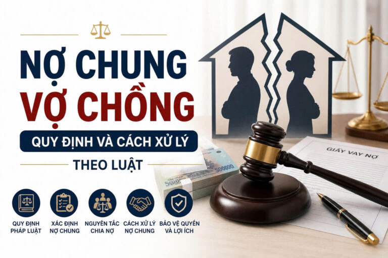 Nợ chung vợ chồng Quy định và cách xử lý theo luật