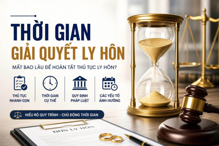 Thời gian giải quyết ly hôn ()