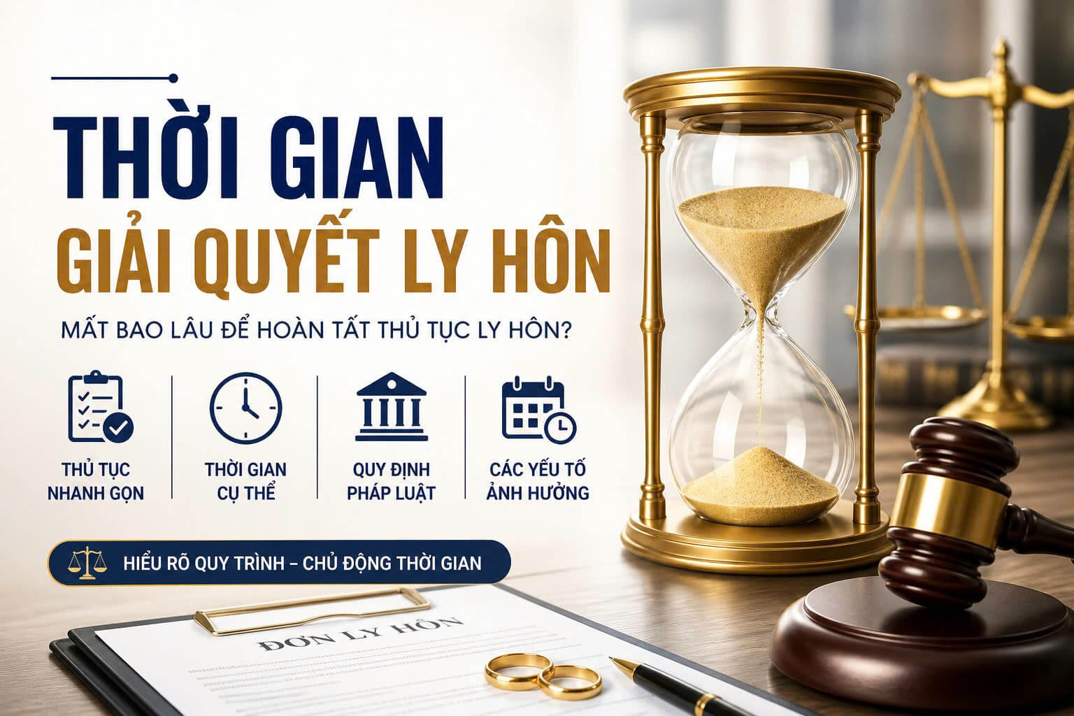 Thời gian giải quyết ly hôn ()