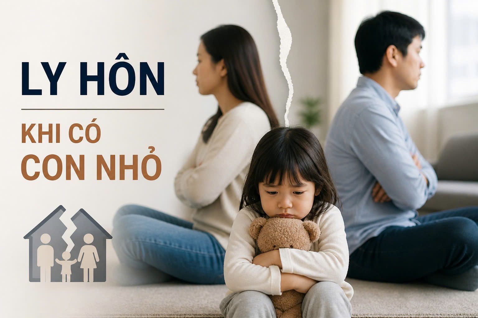 ly hôn khi có con nhỏ