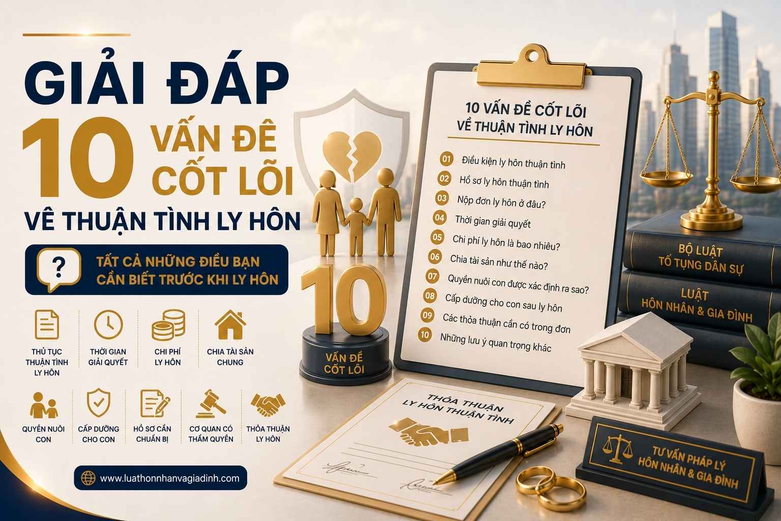 Vấn Đề Cốt Lõi Về Thuận Tình Ly Hôn