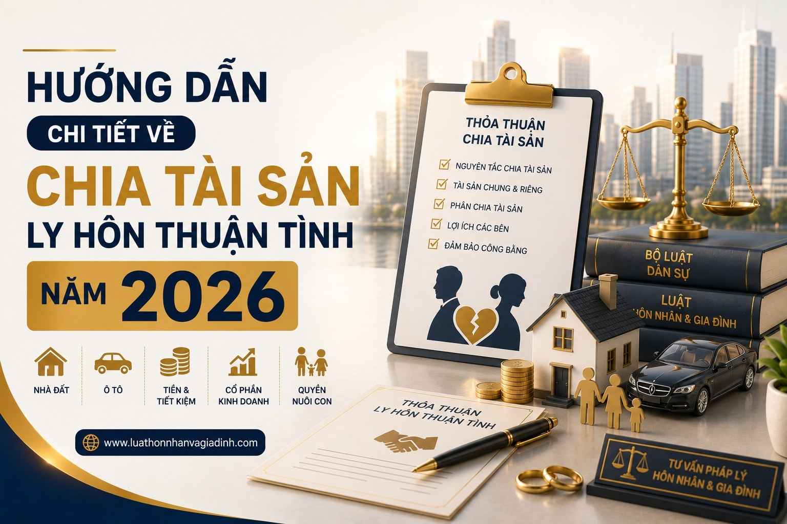 Hướng Dẫn Chi Tiết Về Chia Tài Sản Ly Hôn Thuận Tình