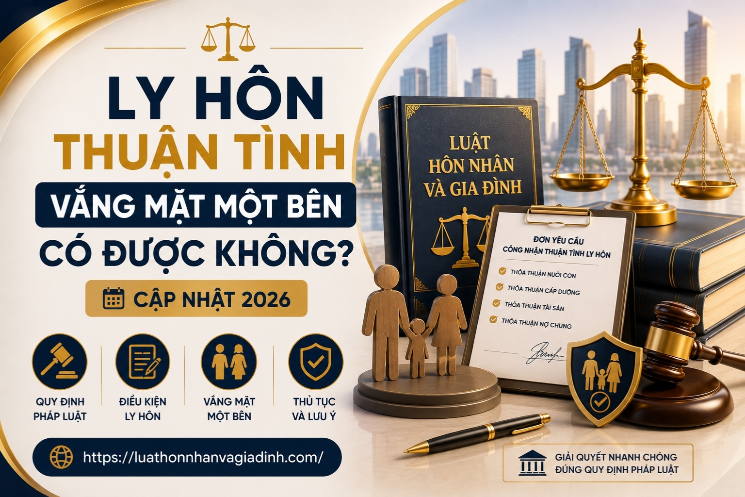 Ly Hôn Thuận Tình Vắng Mặt Một Bên Có Được Không