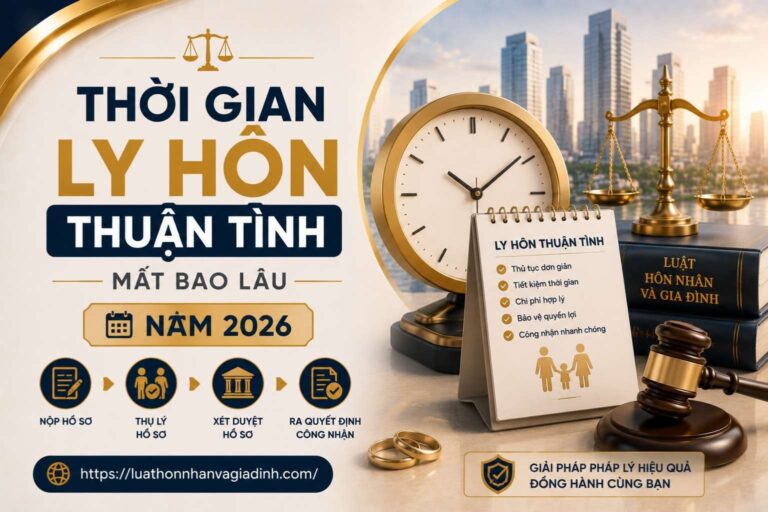 Thời Gian Ly Hôn Thuận Tình Mất Bao Lâu