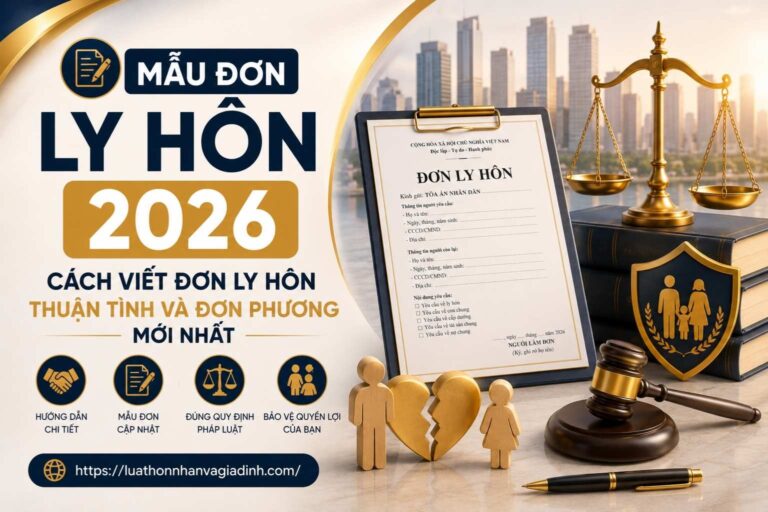 mẫu đơn ly hôn