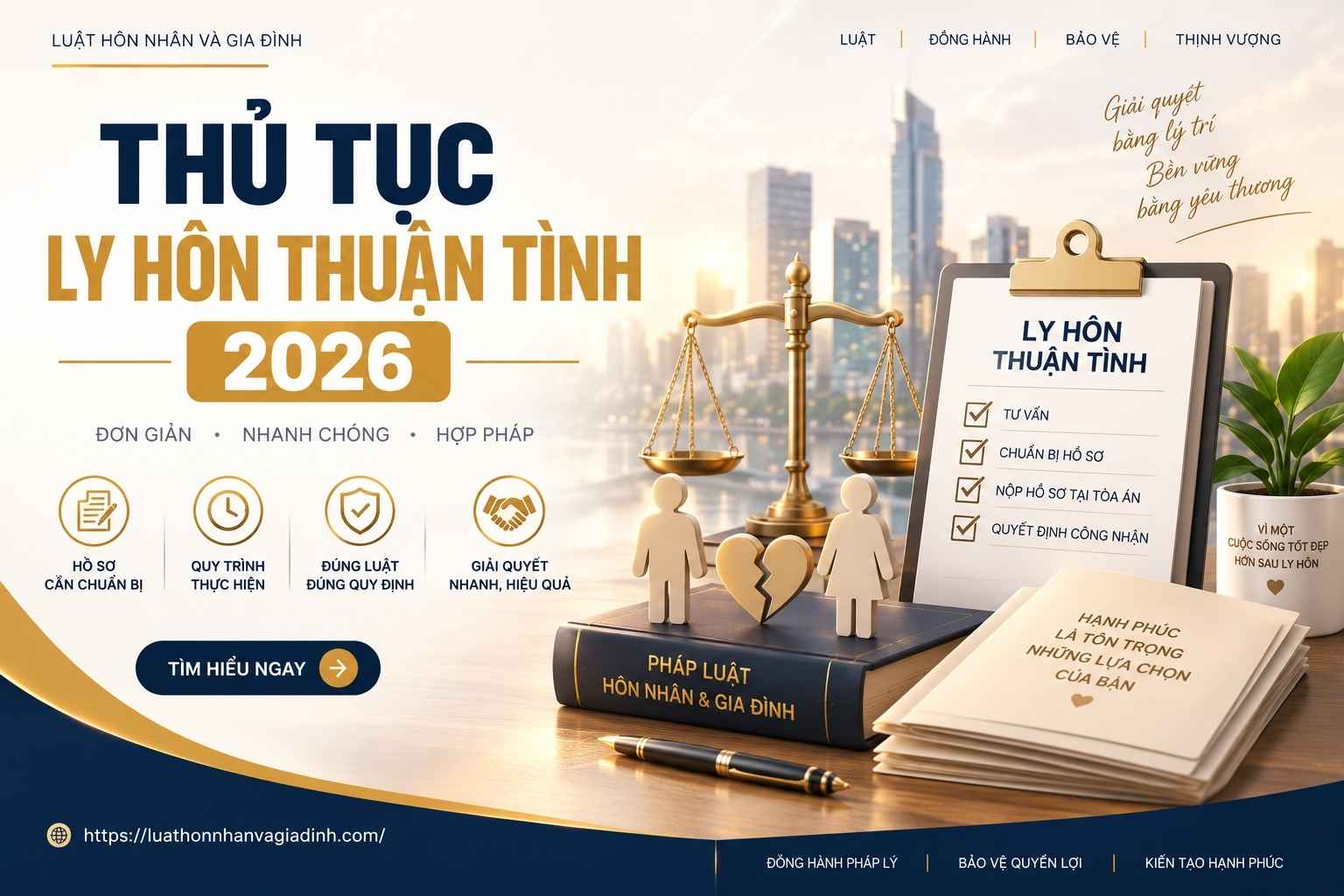 thủ tục ly hôn thuận tình